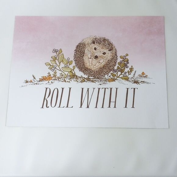 Set of Five Double Sided Frida Clements Animal Pun Prints - Picture 5 of 11